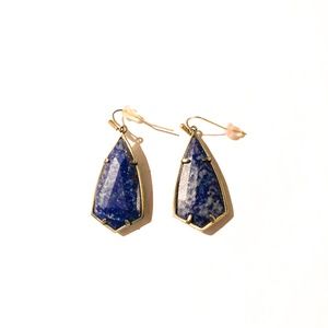 Kendra Scott Carla Blue Lapis Earrings